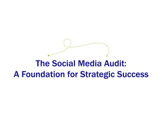 The Social Media Audit:,[object Object],A Foundation for Strategic Success,[object Object]