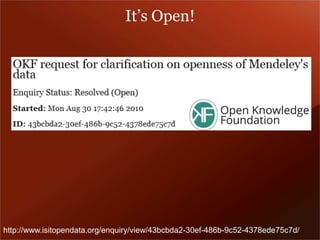 It’s Open! 
http://www.isitopendata.org/enquiry/view/43bcbda2-30ef-486b-9c52-4378ede75c7d/ 
 