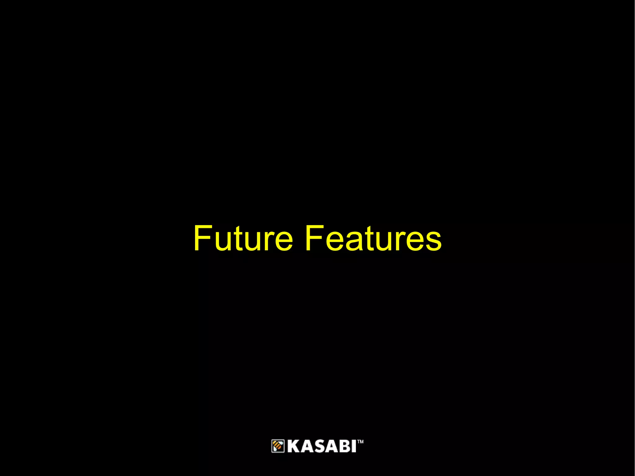 Future Features 