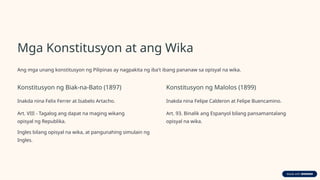 Isabelo Atacho Kasaysayan-ng-Pambansang-Wika-Panahon-ng-Espanyol.pptx
