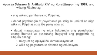 Kasaysayan at Pagkakabuo ng Wikang Pambansa.pptx