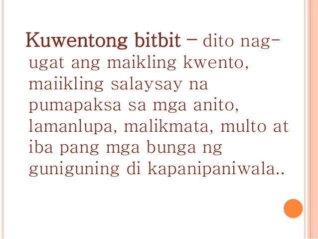 Maikling Kwento Tungkol Sa Mga Multo