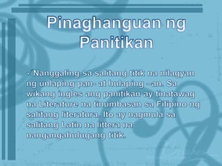 Kasaysayan Ng Panitikan Sa Buong Mundo - sayan rodelu