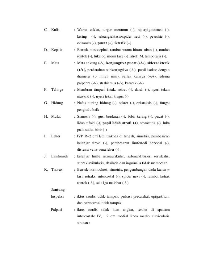 Kasus Kecil Interna : Hematemesis Melena, Klinis Sirosis 