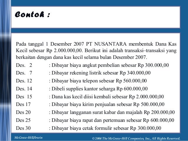 Kas dan kas kecil, by: jaryanto