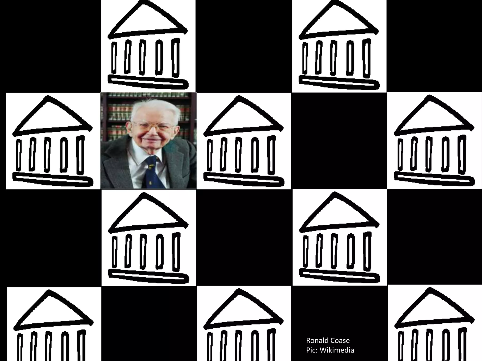 Ronald Coase
Pic: Wikimedia
 