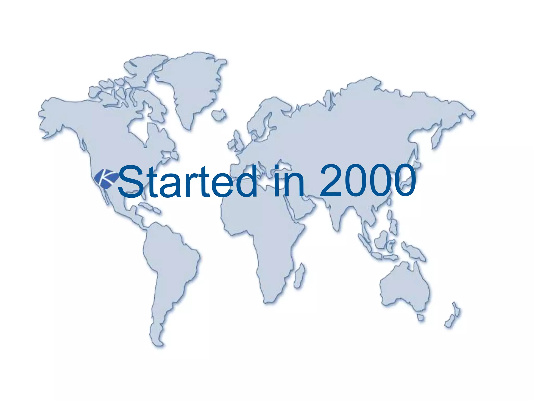 Started in 2000