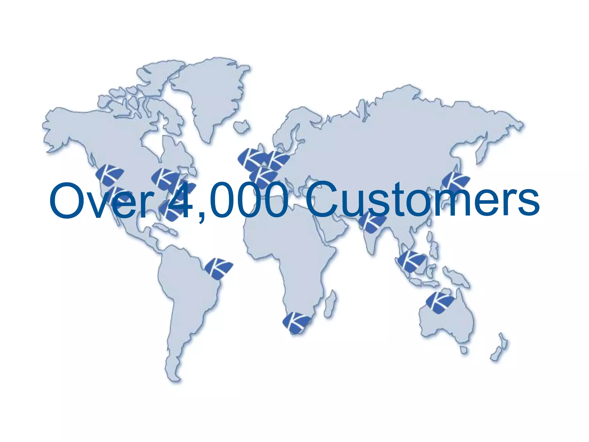 Over 4,000 Customers