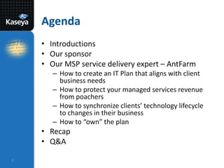 MSP Best Practice | Using Strategic IT Roadmaps to Get More Contracts | PDF