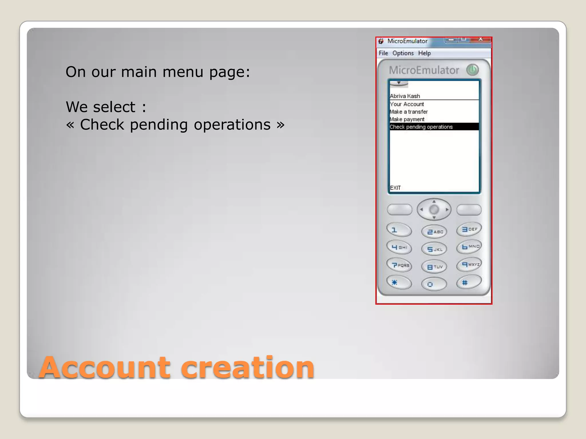 Don’tworry about fees for now