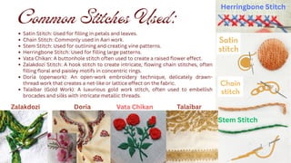 Kashida Embroidery of Kashmir: History, Techniques, and Symbolism | PDF