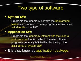 Software AND its Types & CASE toolS | PPT