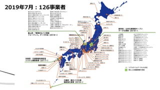 2019年7月：126事業者
 