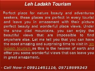 Leh Ladakh Tourism
 