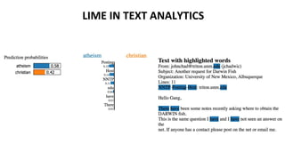 Interpretable Machine Learning Using LIME Framework - Kasia Kulma (PhD ...