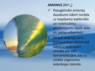 Ūdens vidē un tā piesārņojuma avoti