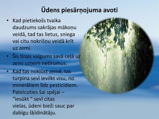 klātbūtne dzeramajā ūdenī nav veselībai kaitīga;