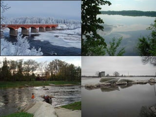 SALDŪDENSSaldūdenī sāļu saturs ir mazāks nekā 0,05%.Ja tikai 1/1000 daļa no šķidruma satur sāli, tu nepārprotami sajutīsi tā sāļo garšu.Saldūdens sastopams upēs, ezeros, ledājos, gruntsūdenī. Apmēram 1/4 pasaules iedzīvotāju regulāri nav pieejams veselībai drošs dzeramais ūdens. Latvija ir 6. vietā pasaulē pēc saldūdens resursiem, rēķinot uz vienu cilvēku.Mums tiešām ir paveicies, vai ne?!