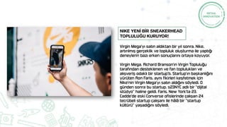 Nike YENİ BİR sneakerhead
topluluğu kuruyor!
 