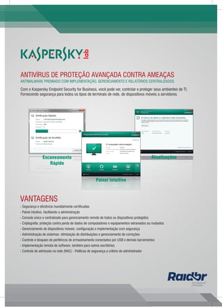 Antivírus Corporativo Kaspersky | Raidbr - Caxias do Sul  