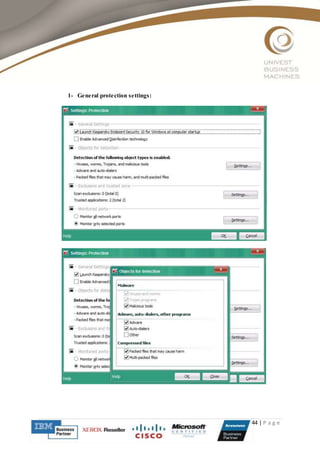 44 | P a g e
1- General protection settings:
 