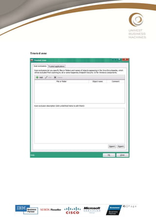 45 | P a g e
Trusted zone
 