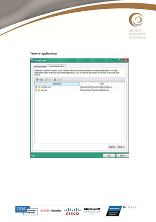46 | P a g e
Trusted Applications
 
