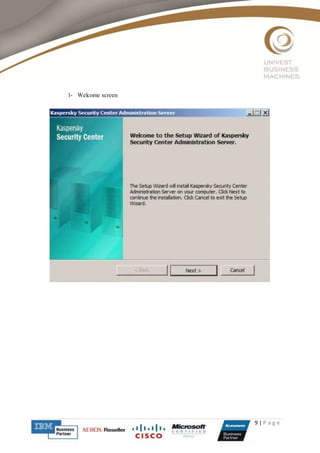 9 | P a g e
1- Welcome screen
 