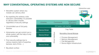 The Future of Embedded and IoT Security: Kaspersky Operating System | PPTX