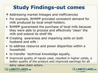 The Role of Women Entrepreneurs in Dairy Value Chain Activities:  Examples from Ethiopian women farmers and Ruth and Hirut Milk Production & Milk Processing PLC