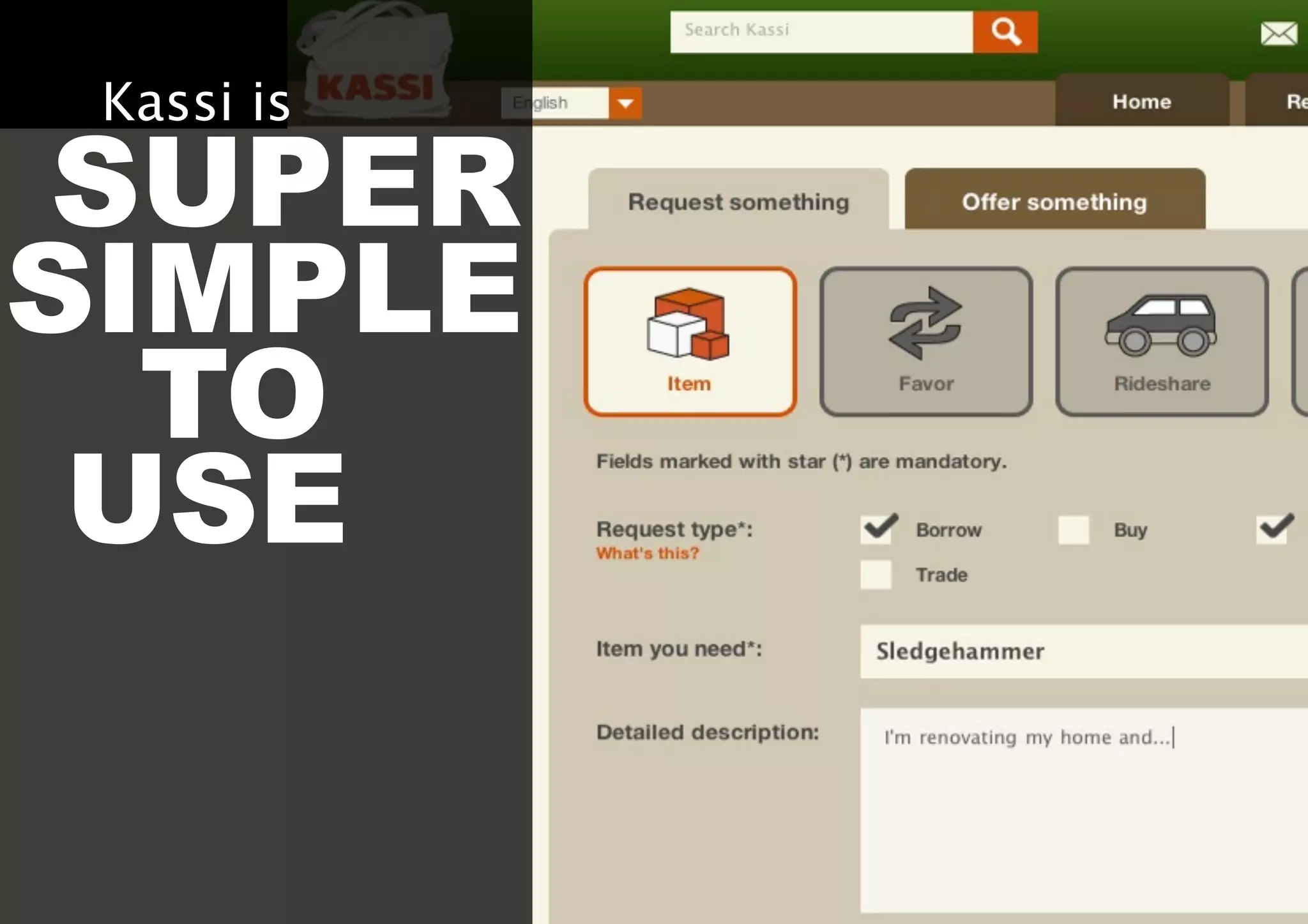 SUPER
SIMPLE
TO
USE
Kassi is
 