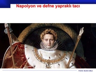 Prof.Dr. İbrahim USLU
Napolyon ve defne yapraklı tacı
 