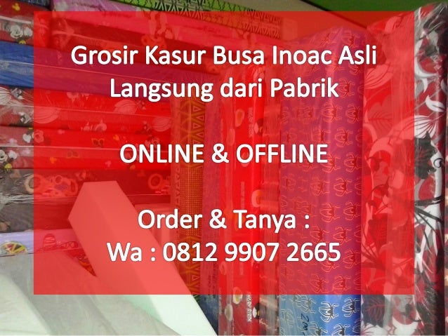 Kasur Busa Inoac No 1