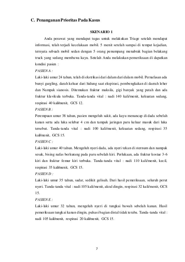 Kasus Sistem Triage