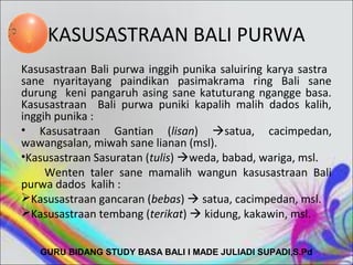 Kasusastraan Bali S 2