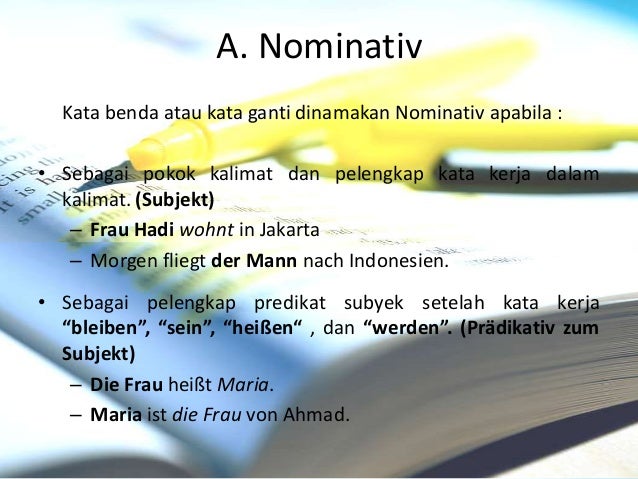Kasus Nominatif