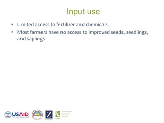 Findings from the Study on Nutrition-Sensitive Value Chains in the Feed the Future Zone of Influence in Tajikistan