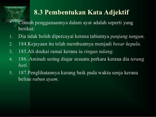 Kata adjektif1 Kata adjektif1