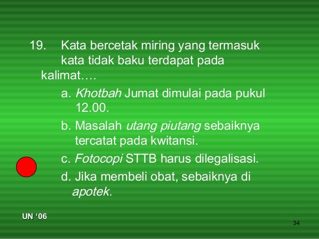 Kata Baku Revisi