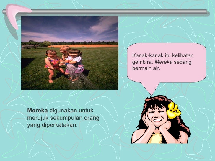 Kata Ganti Nama Diri Orang