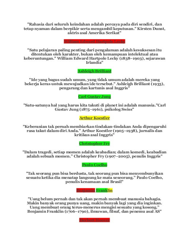 Kata Kata Bijak Politik