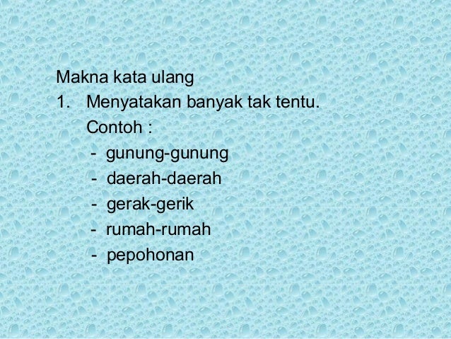 Kata ulang