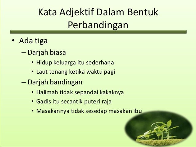 Kata Adjektif
