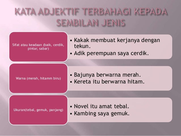 Kata adjektif