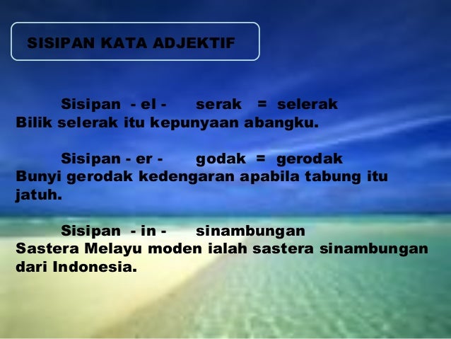 Kata adjektif