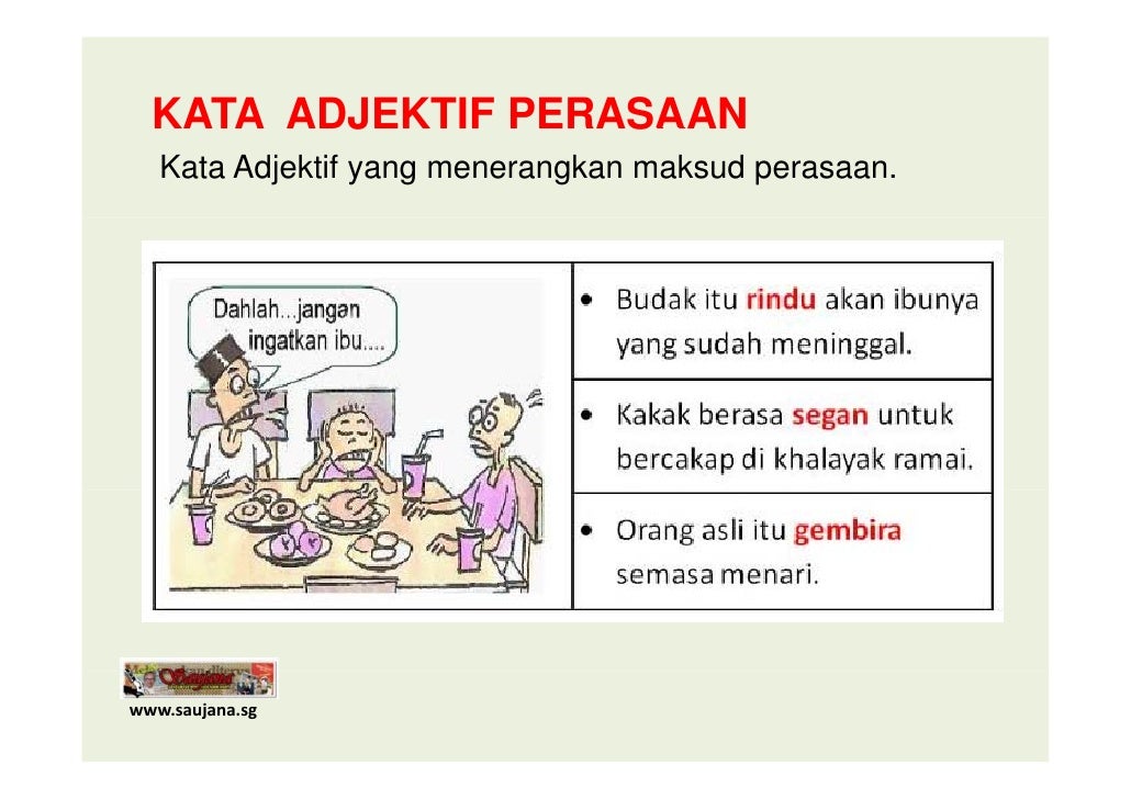 Pengajaran Kata Adjektif Sekolah Menengah Pengajaran Kata Adjektif Sekolah Menengah