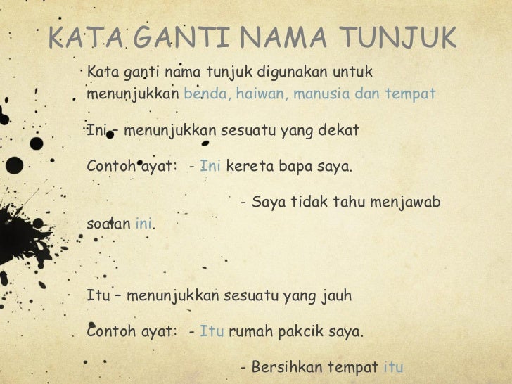 Kata ganti nama