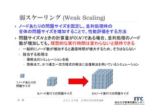 Cmsi計算科学技術特論a 4 Hybrid並列化技法