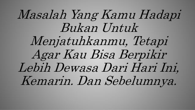 Kata kata motivasi semangat terbaru 2015