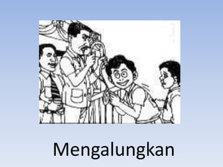 Mengalungkan
 
